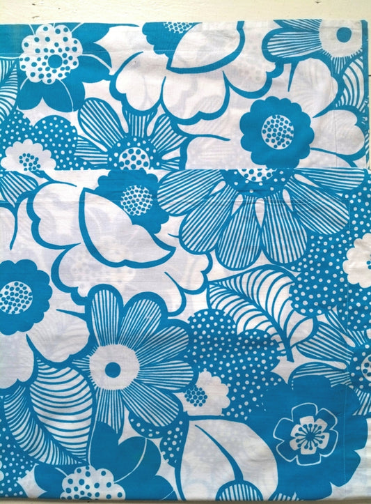 2 taies d'oreiller flower power en coton DéPé 61 x 61cm - cetaitmieuxavant