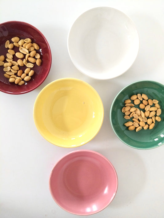 Ensemble de 5 coupelles Boch La Louvière