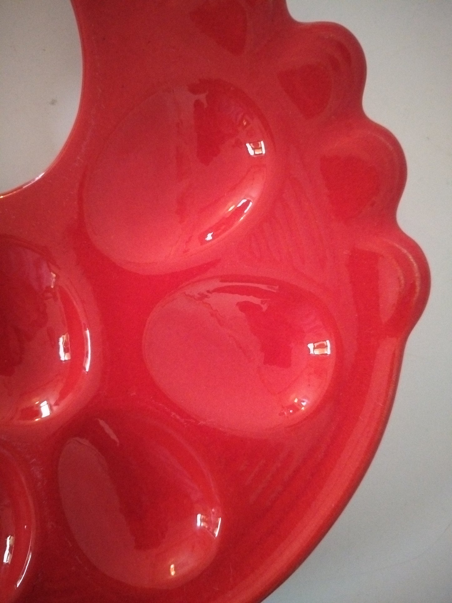 Plateau/ plat à œufs Waechtersbach poule