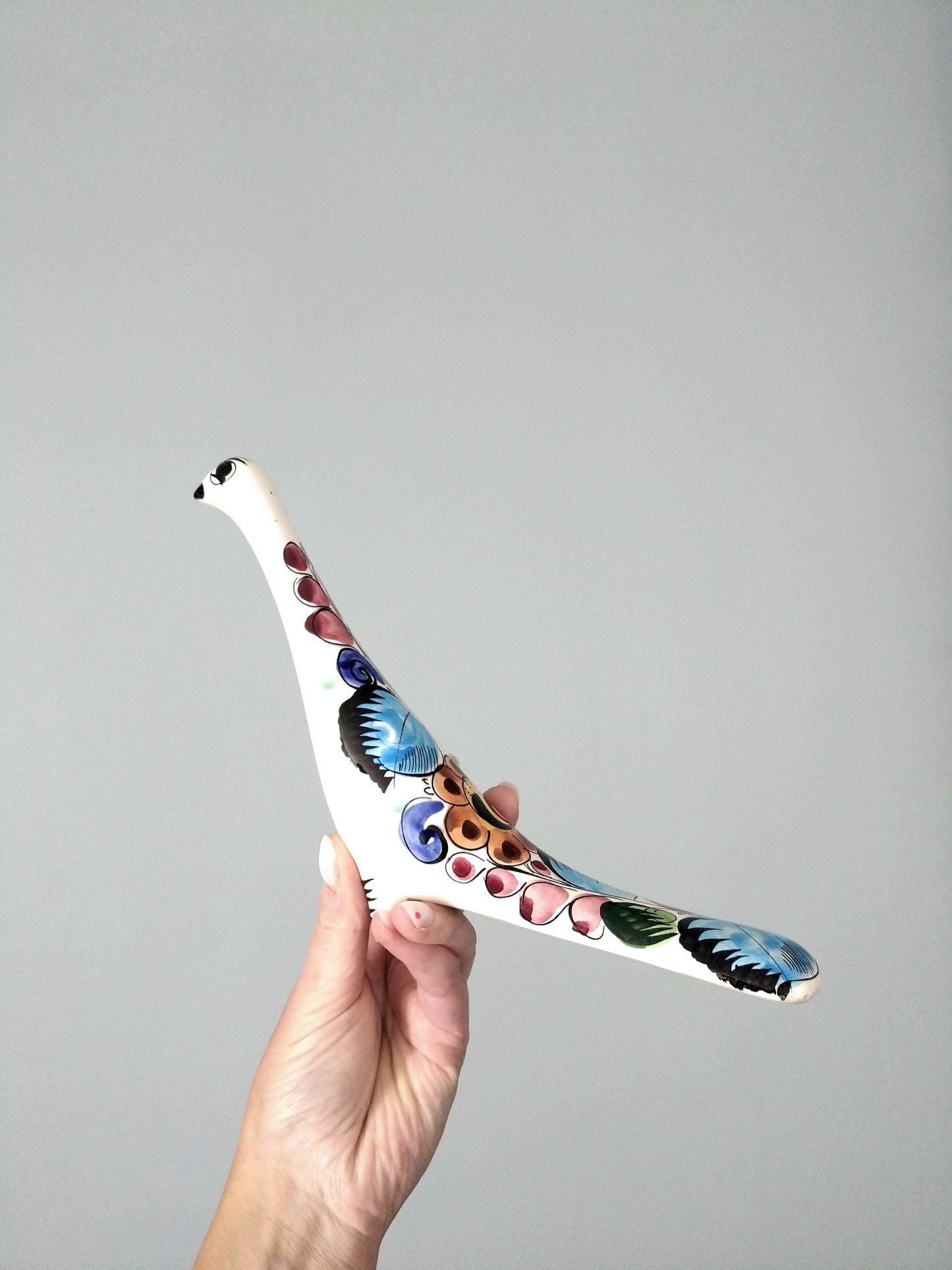 Oiseau décoratif en céramique de Tonala RS Mexico