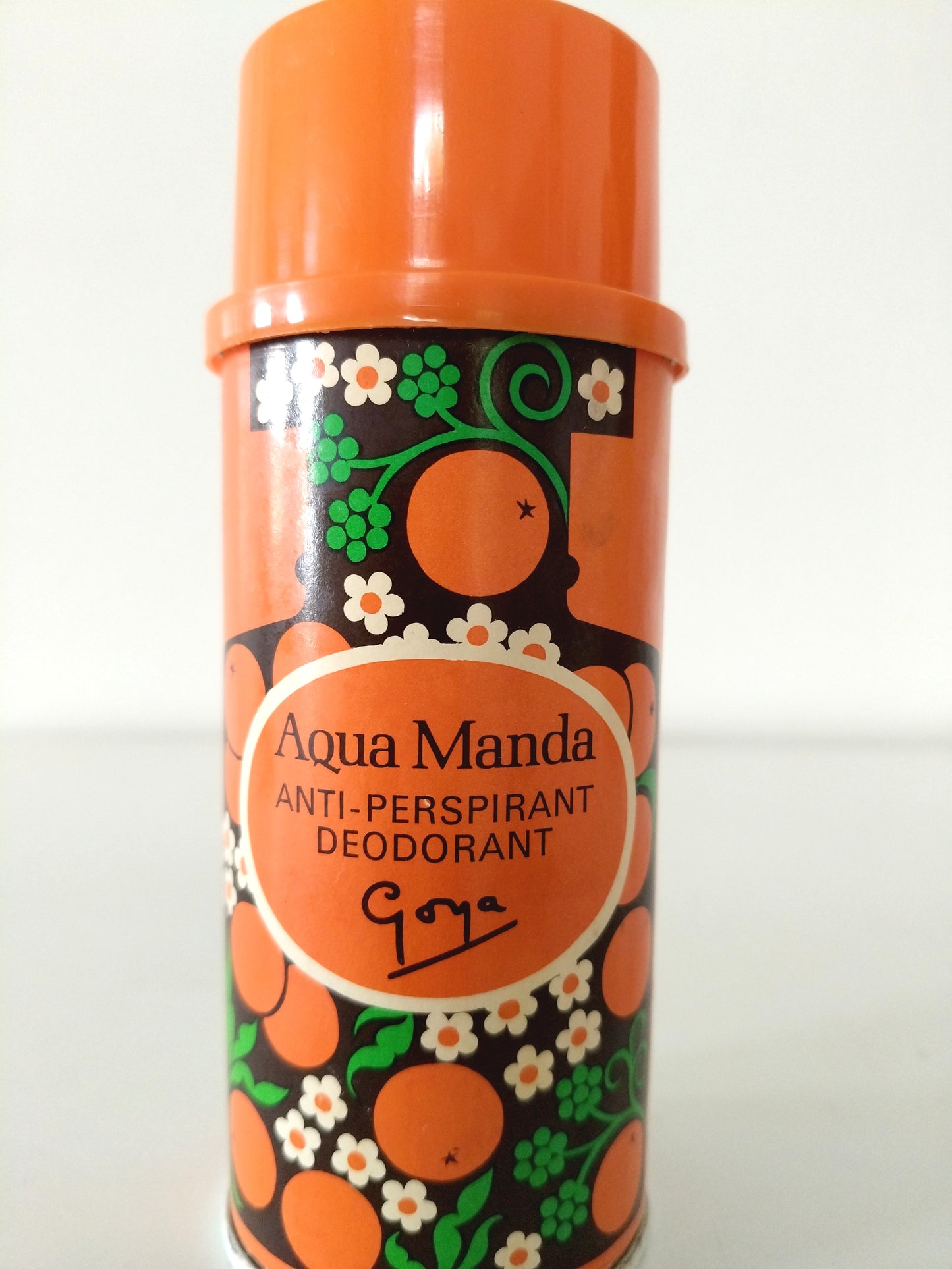 Déodorant anti-perspirant vaporisateur Aqua Manda Goya 70's - cetaitmieuxavant