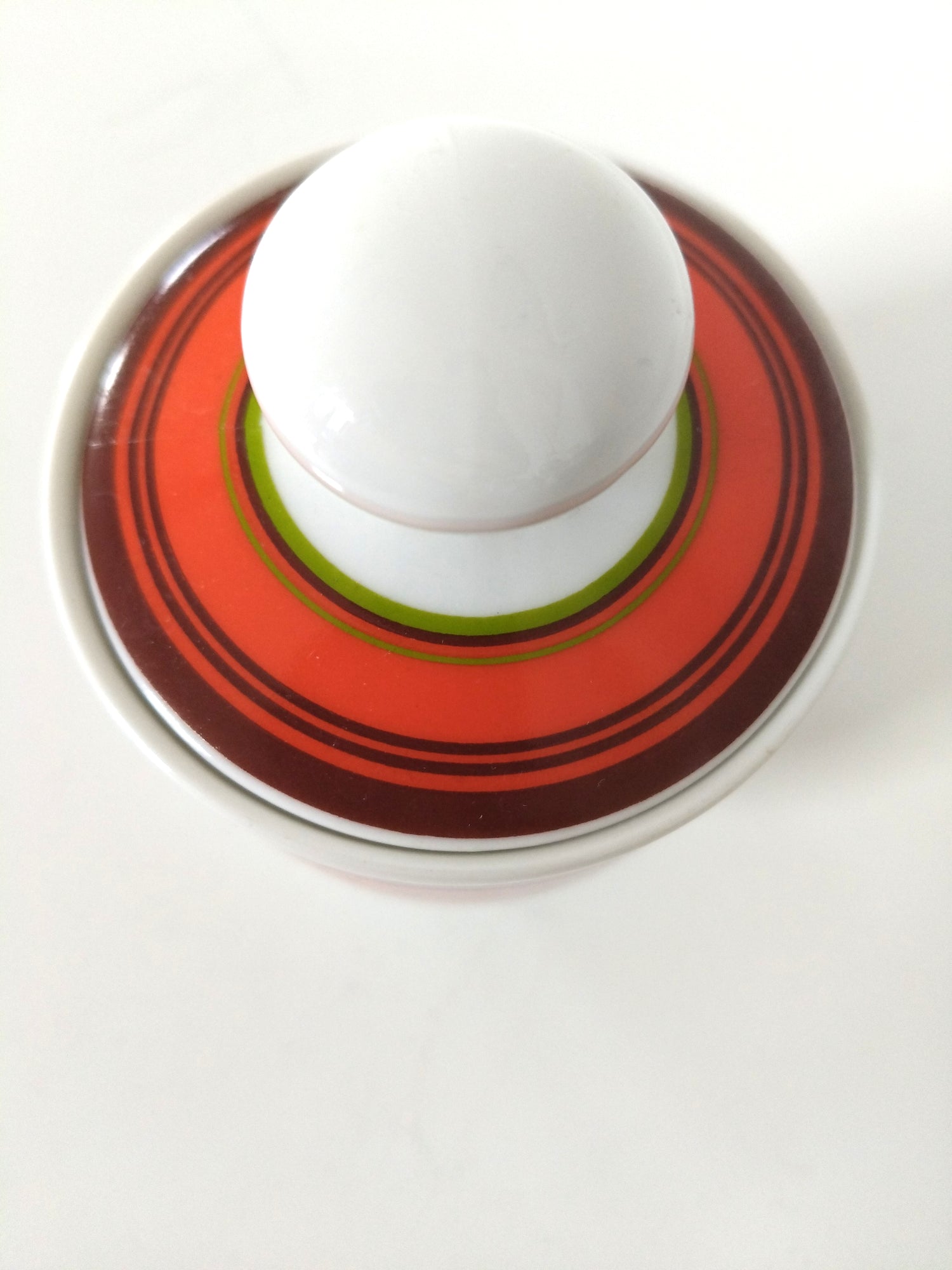 Sucrier/ boîte en porcelaine Mitterteich Bavaria - cetaitmieuxavant