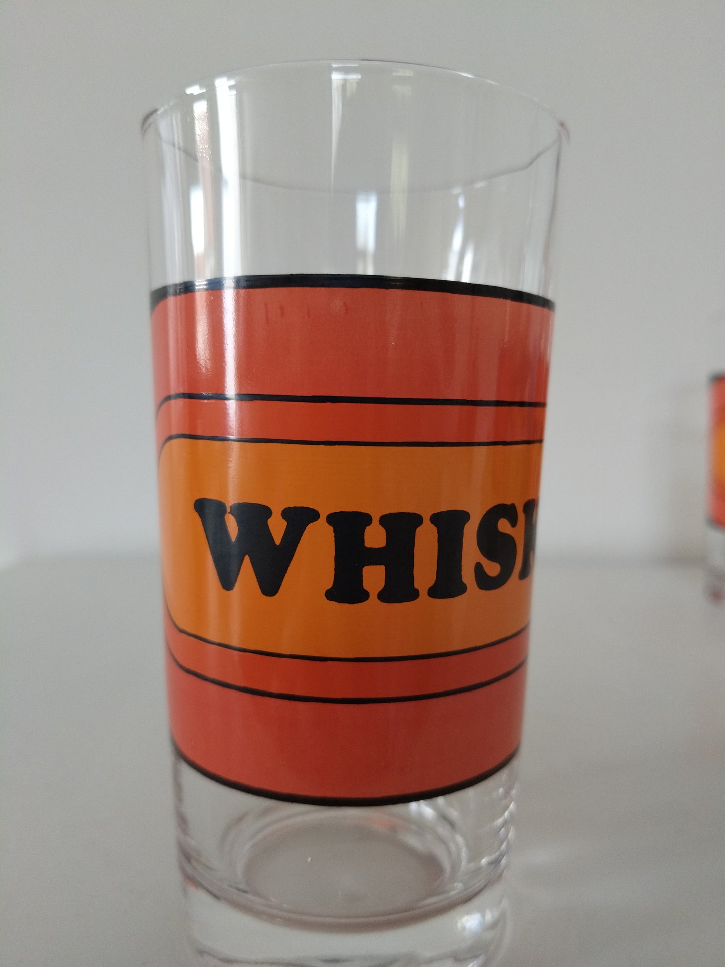 Ensemble de 4 verres à whisky 70's