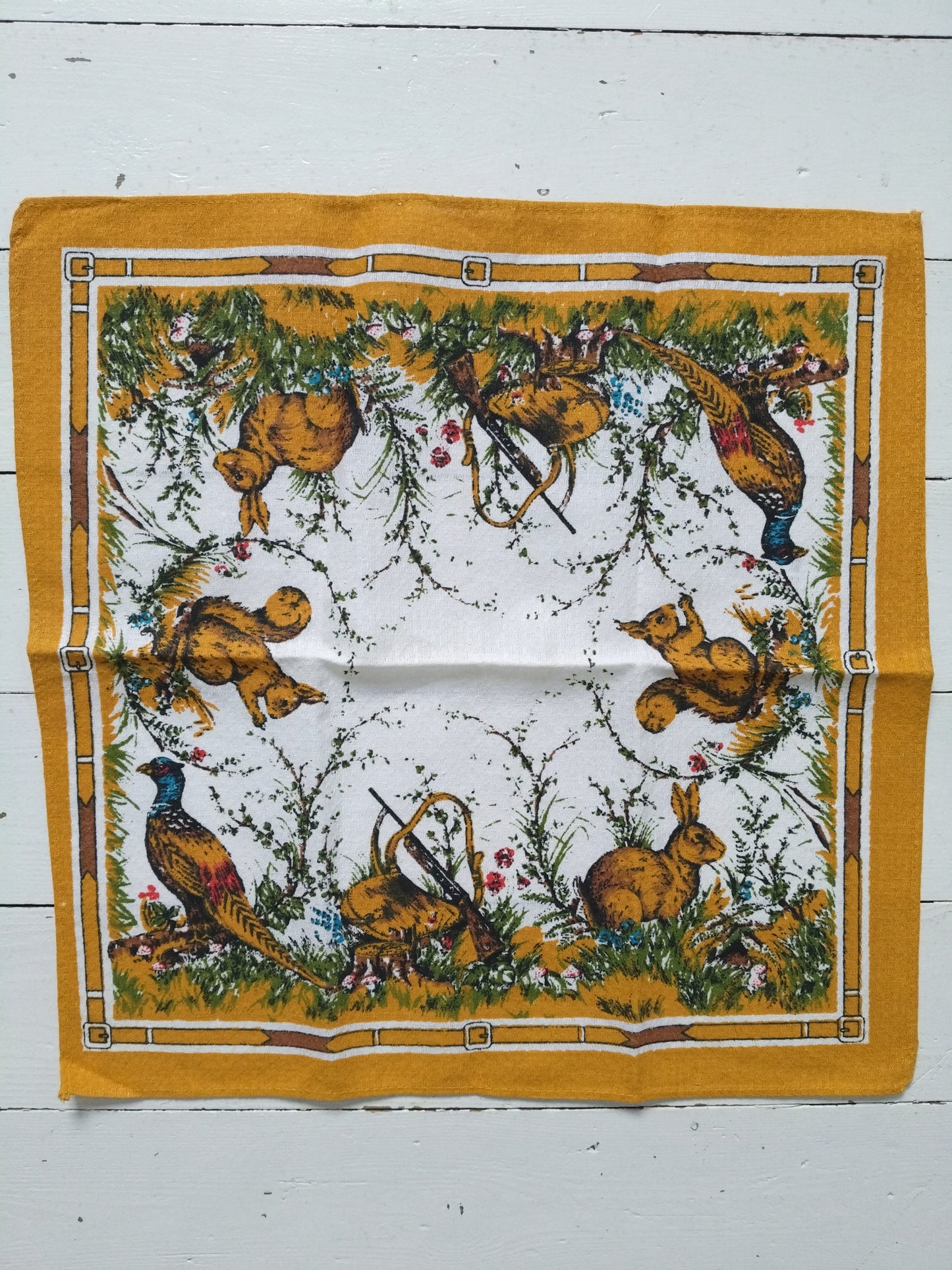 Ensemble de 4 serviettes en tissu