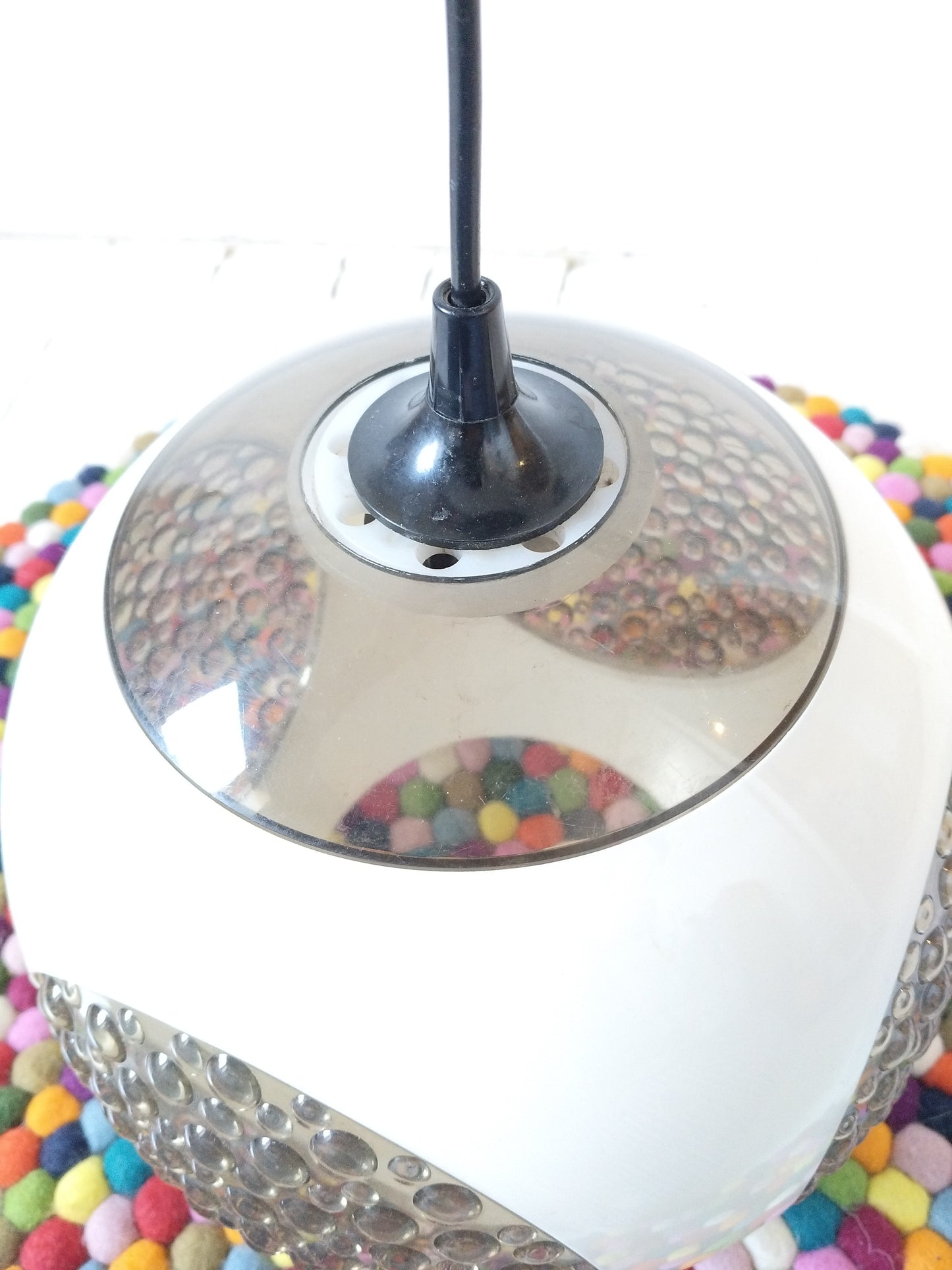 Lampe luminaire suspension Bug Eye Massive space age