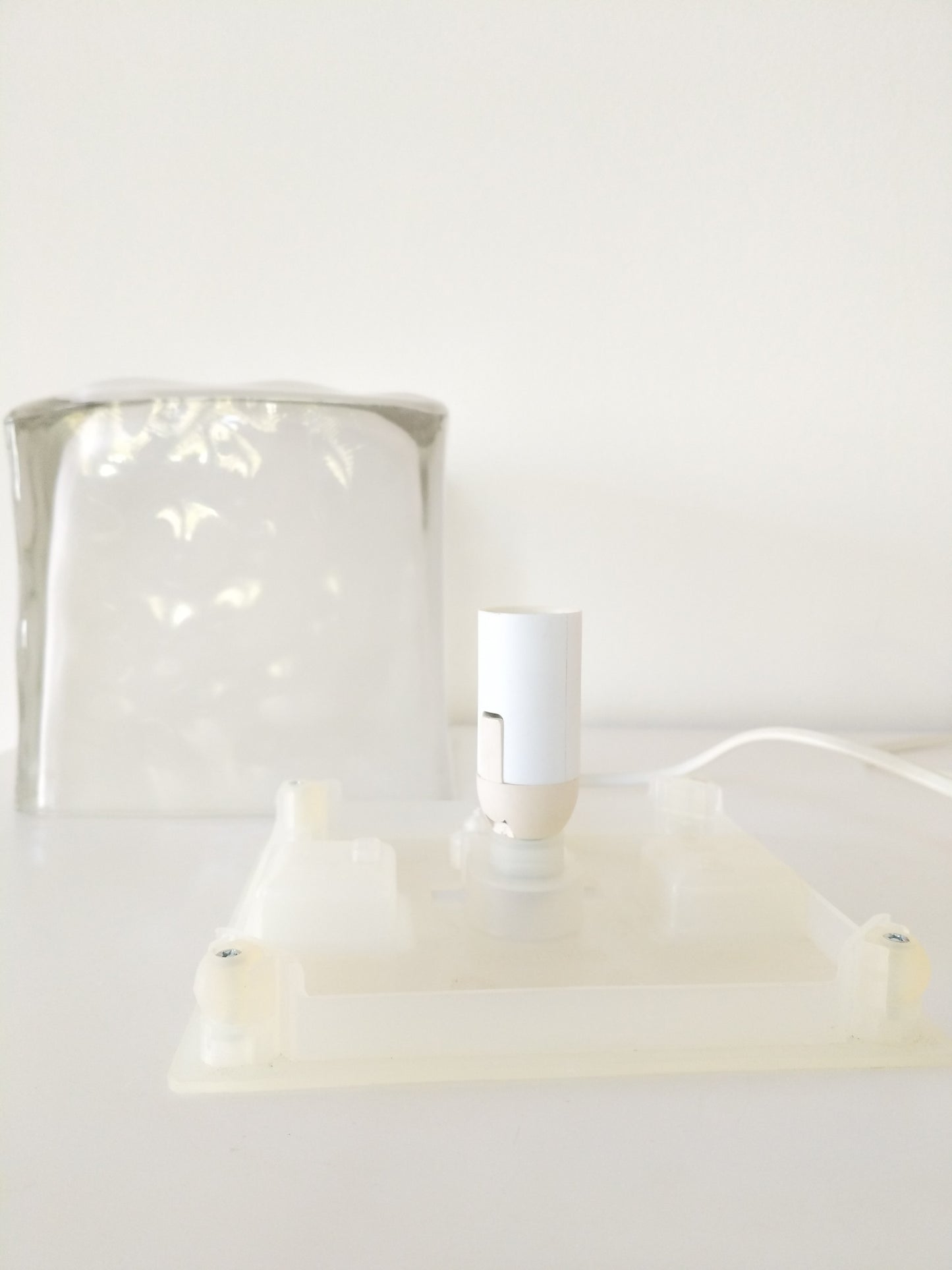 Lampe ice cube Ikea Iviken 90's