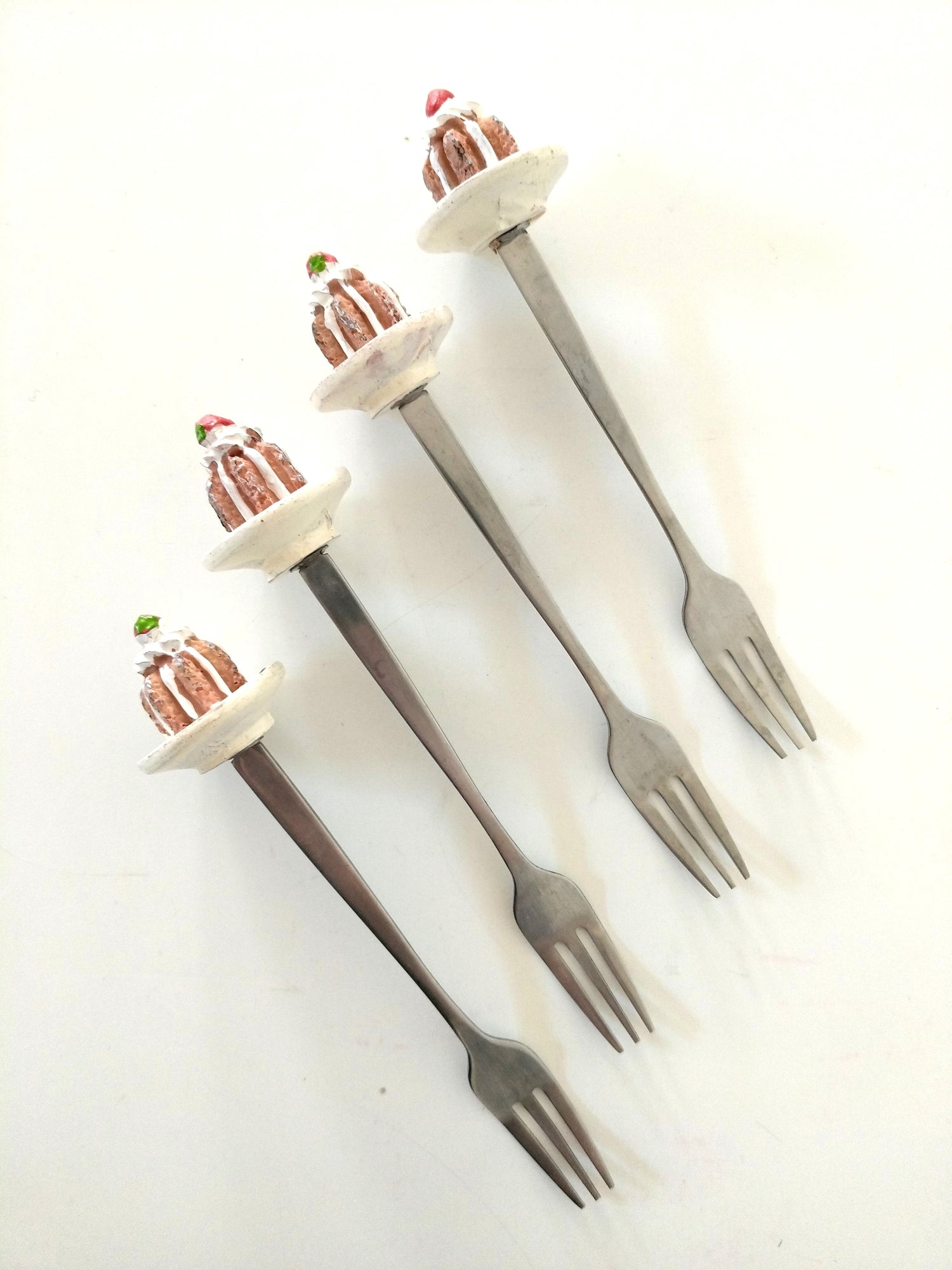 4 petites fourchettes à dessert Stainless Steel - cetaitmieuxavant