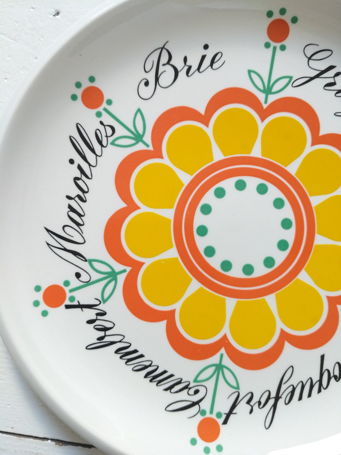 Set de 6 assiettes à fromage Boch