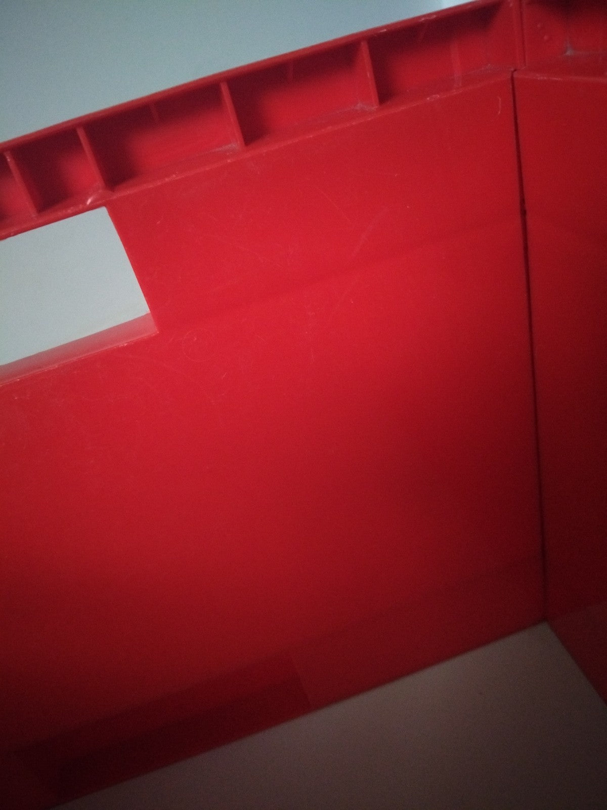 Box de rangement à roulettes en plastique Ikea Märd 90's