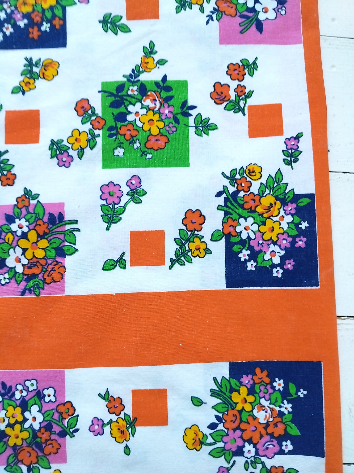 Petite nappe carrée en coton - cetaitmieuxavant