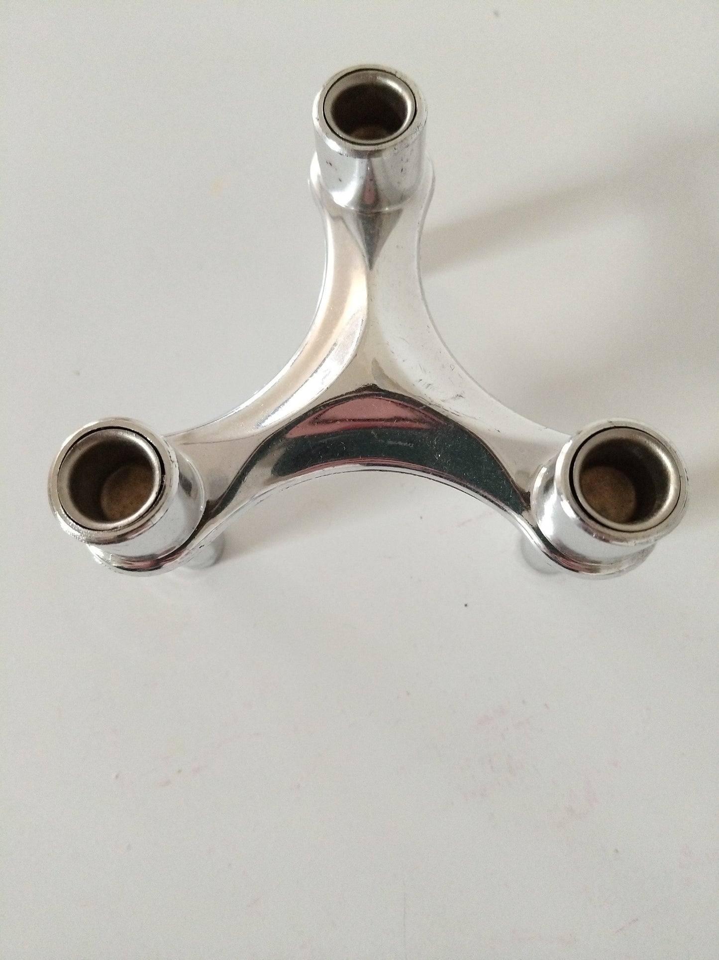 Ensemble de 3 bougeoirs en plastique Seca