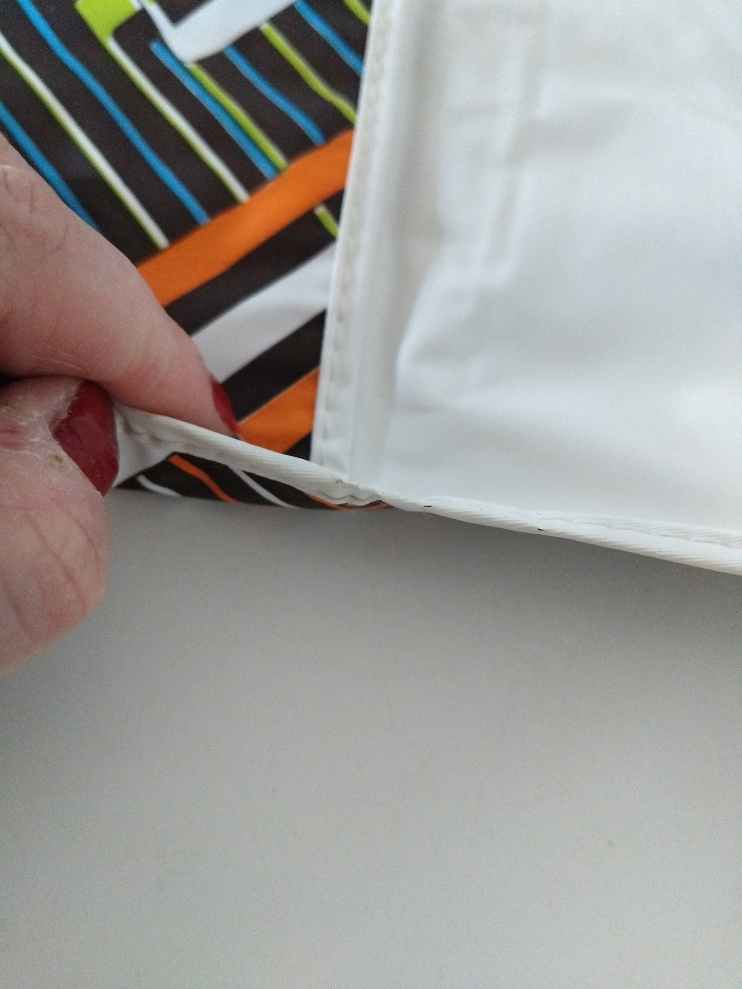 Pochette plate en vinyle vintage