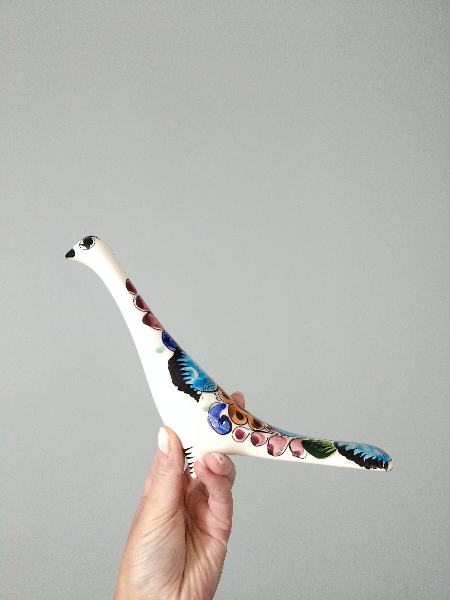 Oiseau décoratif en céramique de Tonala RS Mexico