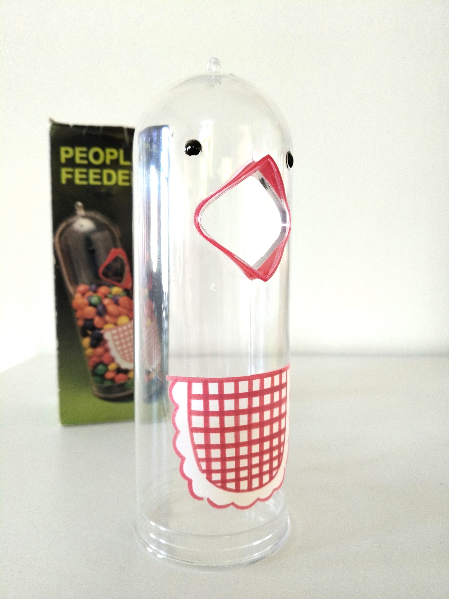 Distributeur de friandises oiseau "people feeder" en plastique Hong Kong - cetaitmieuxavant