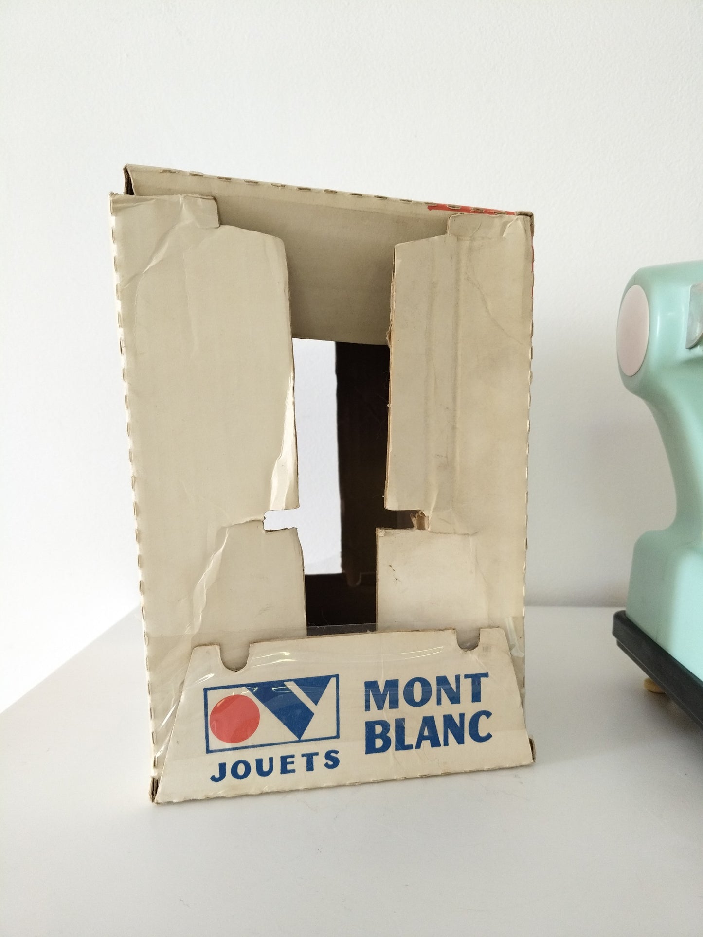 Ancienne balance de marchande jouets Mont Blanc