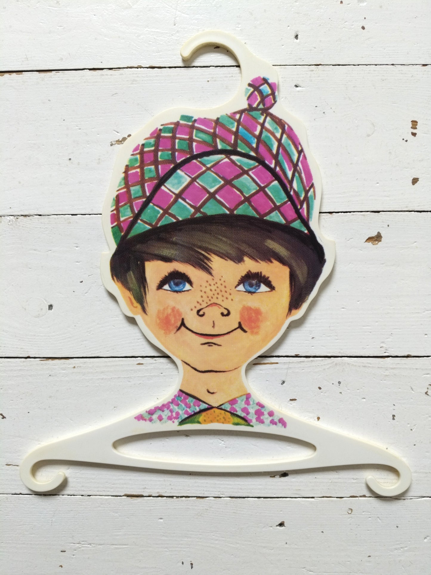 Petit cintre en plastique Strepp-design Ges.Gesch Germany fillette ou garçonnet au choix