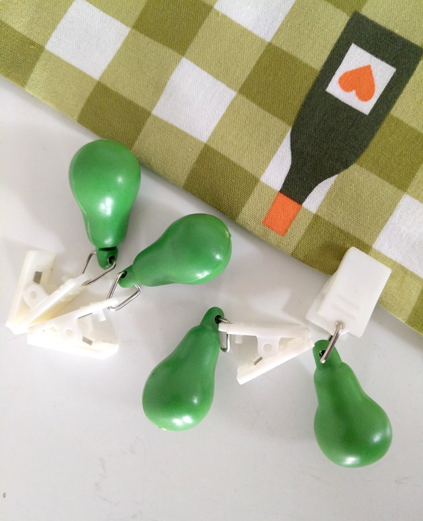 Ensemble de 4 pinces/ poids à nappe 🍐