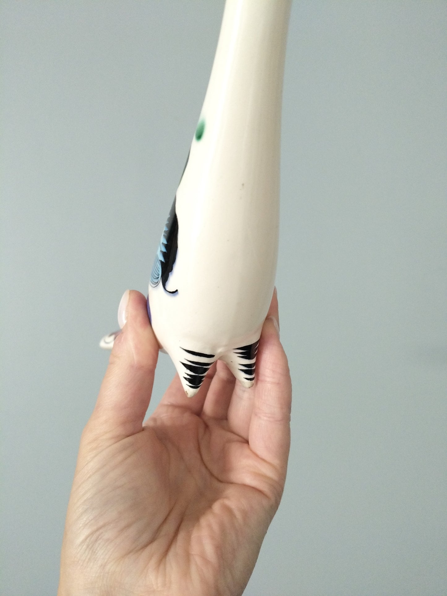 Oiseau décoratif en céramique de Tonala RS Mexico
