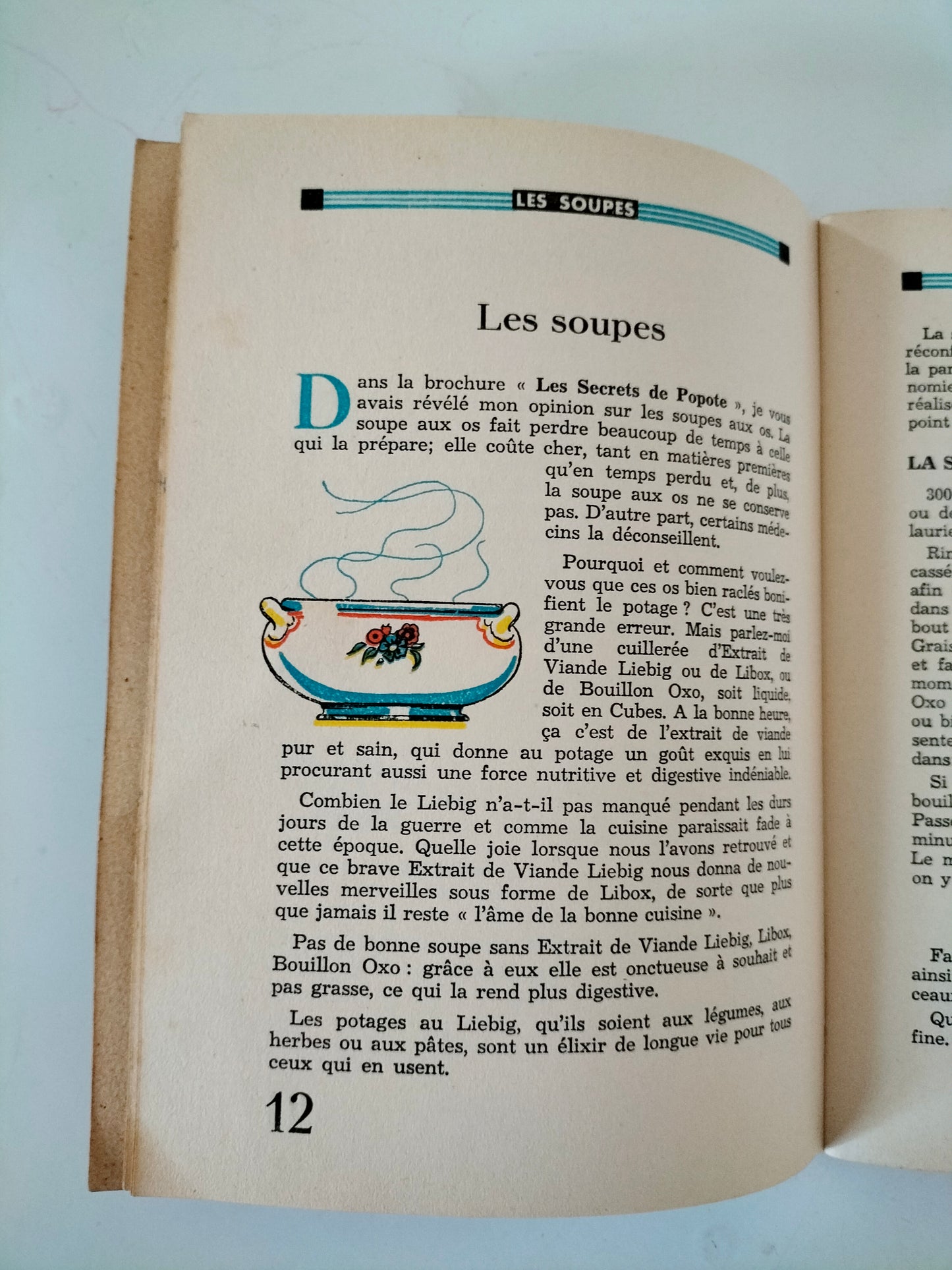 Ancien petit livre de cuisine : les économies de popote Liebig ou les recettes de Quaker Oats, au choix