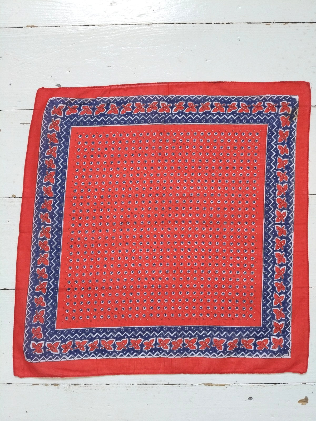 Mouchoir de poche en coton fin