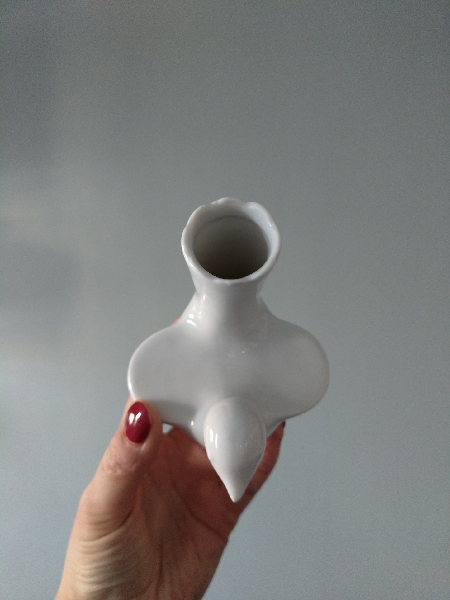 Soliflore/ petit vase colombe en porcelaine Bareuther Bavaria - cetaitmieuxavant