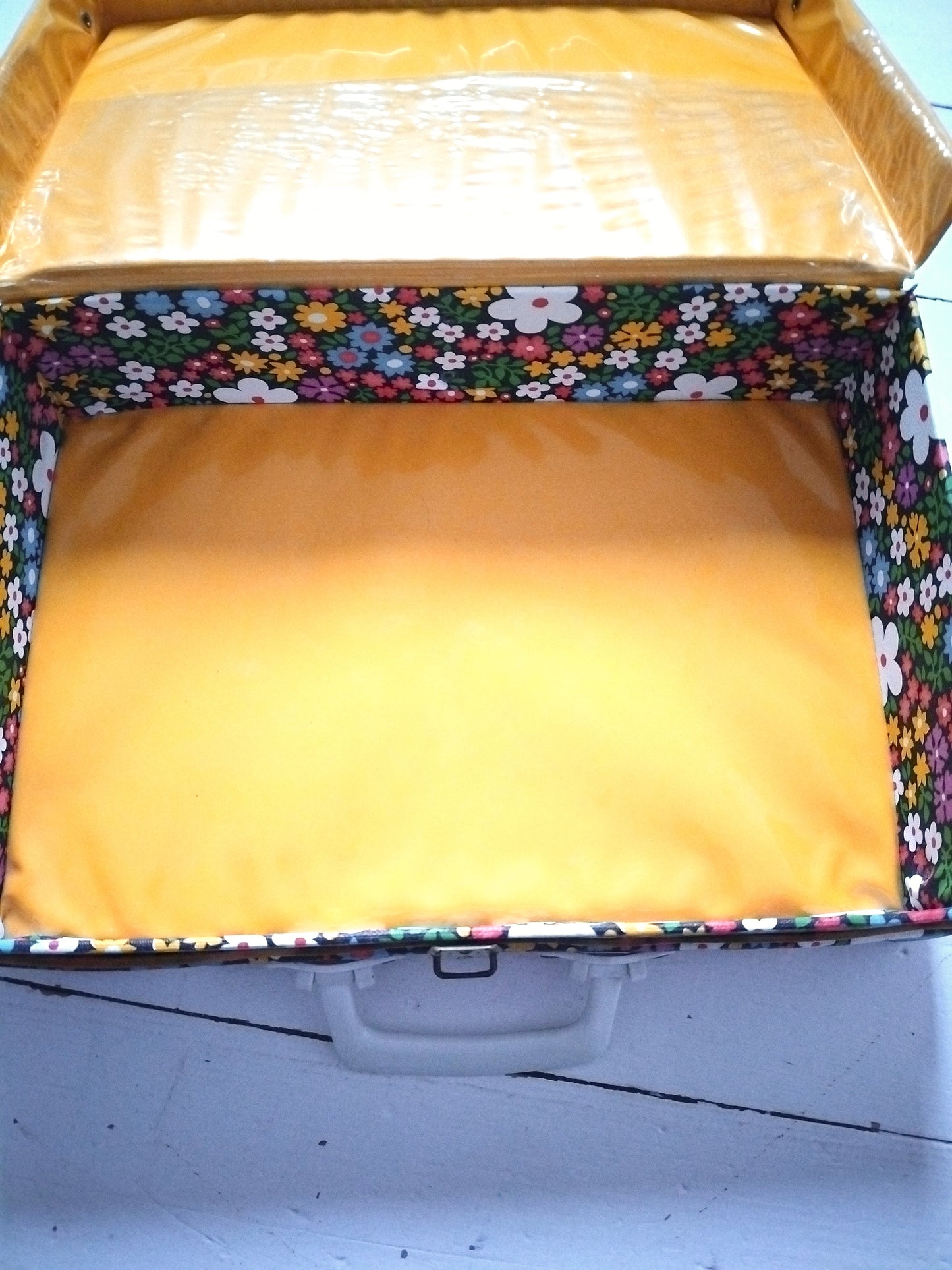 Valisette vintage flower power