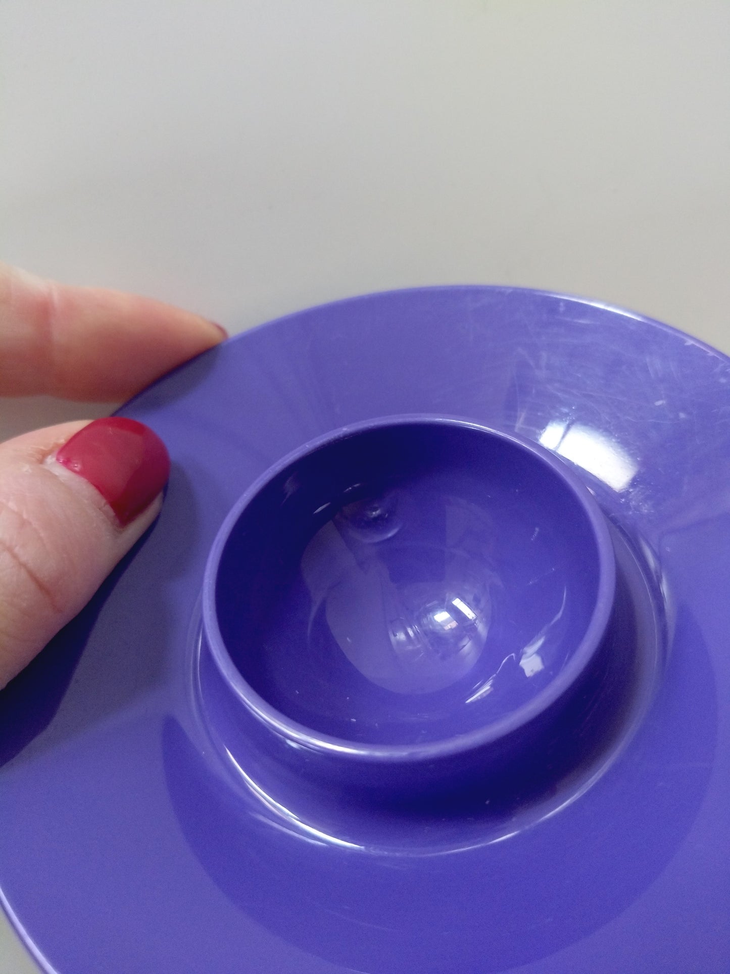 Ensemble de 3 coquetiers violets en plastique Mepal Holland - cetaitmieuxavant