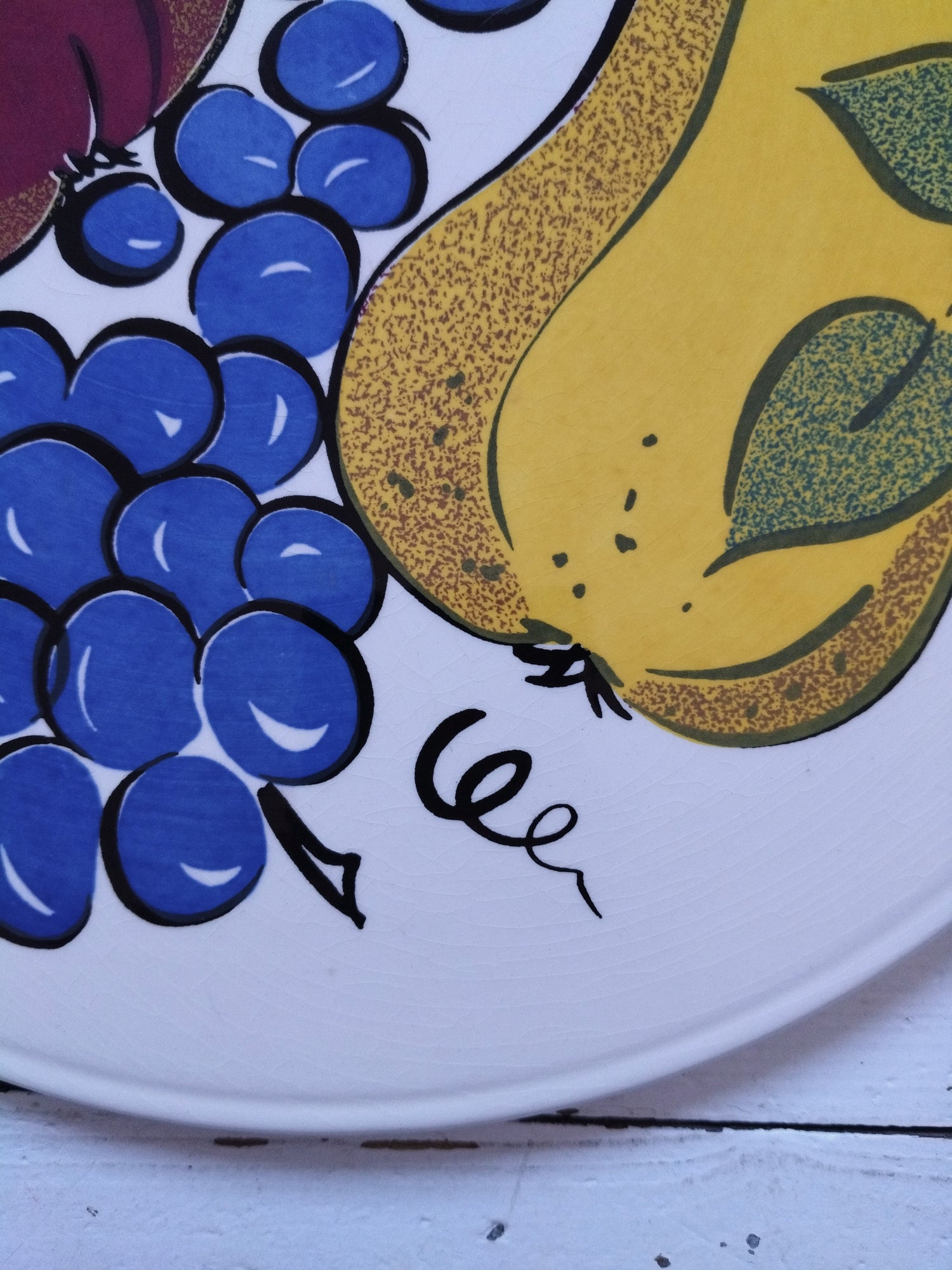 Plat à gâteau/ tarte/ service en céramique Staffel Stoneware Germany - cetaitmieuxavant