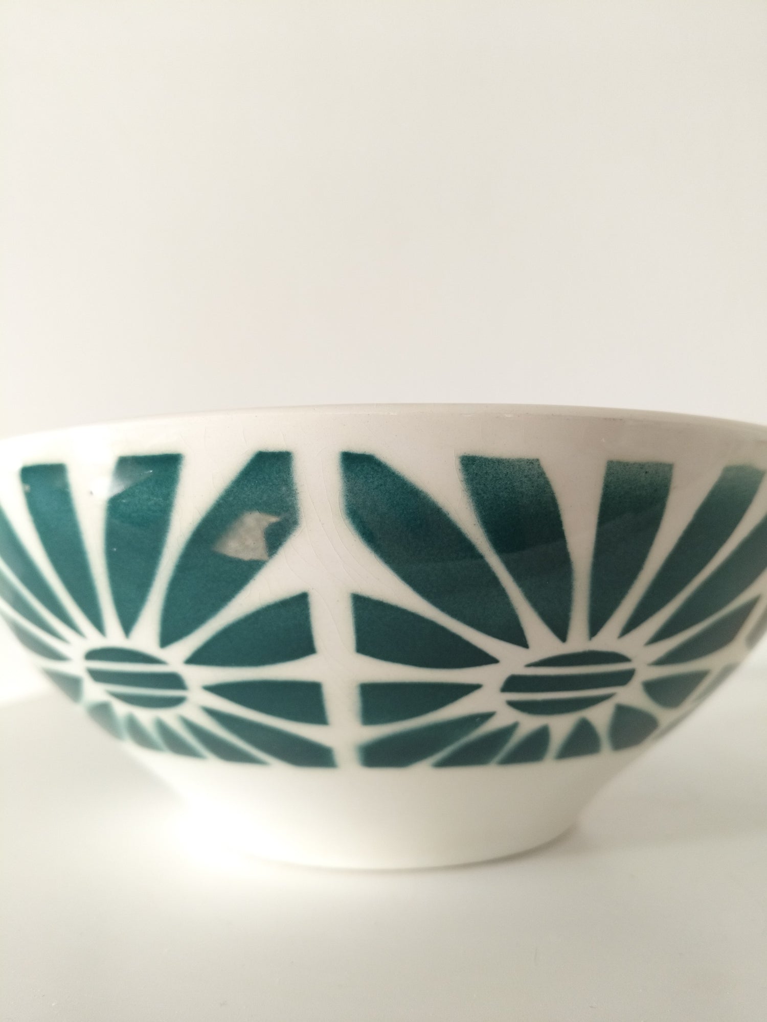 Ancien gros bol/ saladier en porcelaine Digoin Sarreguemines 9719 - cetaitmieuxavant