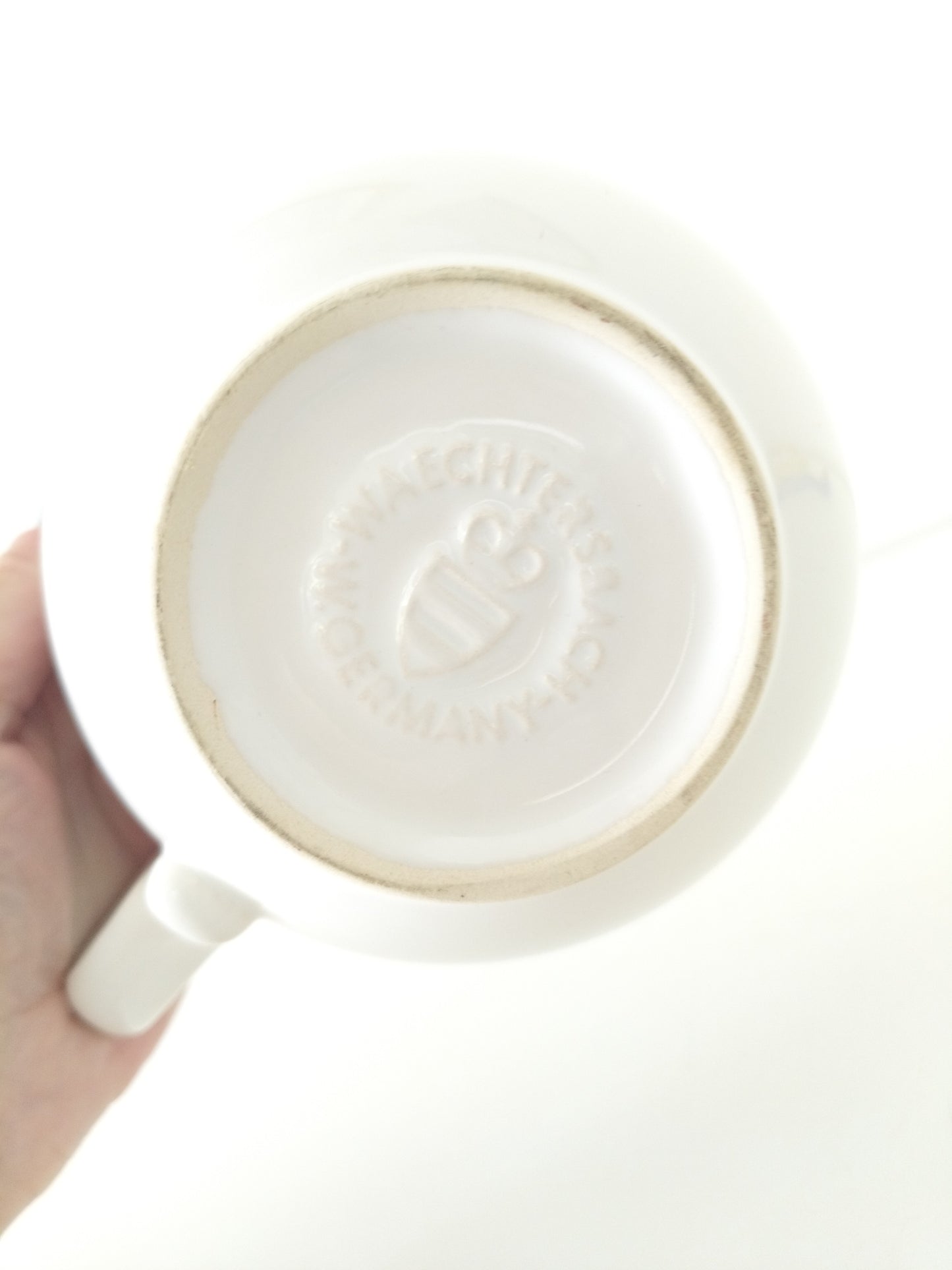 Très grosse tasse/ gros bol à anse en porcelaine Waechtersbach à l'unité