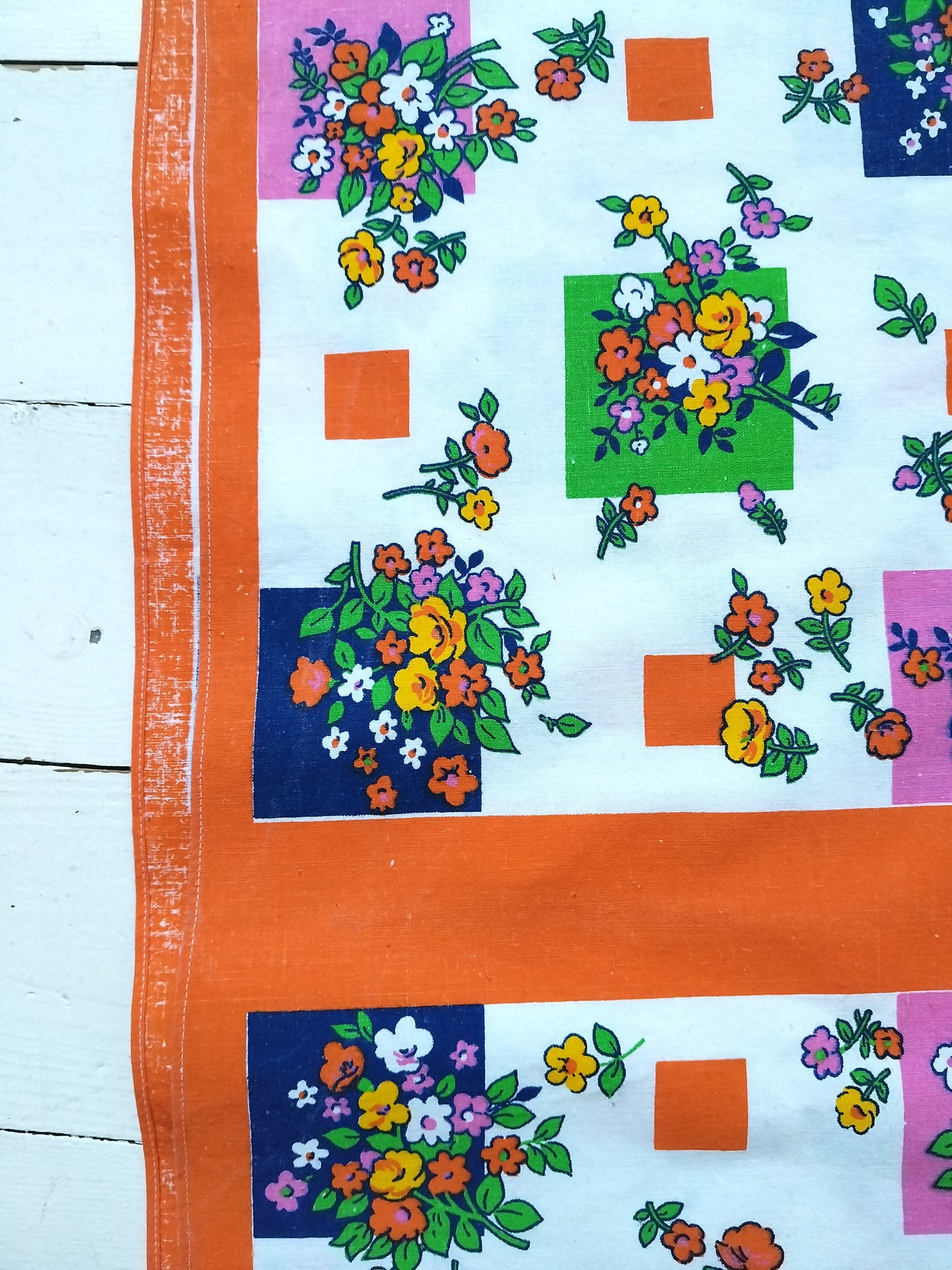 Petite nappe carrée en coton - cetaitmieuxavant