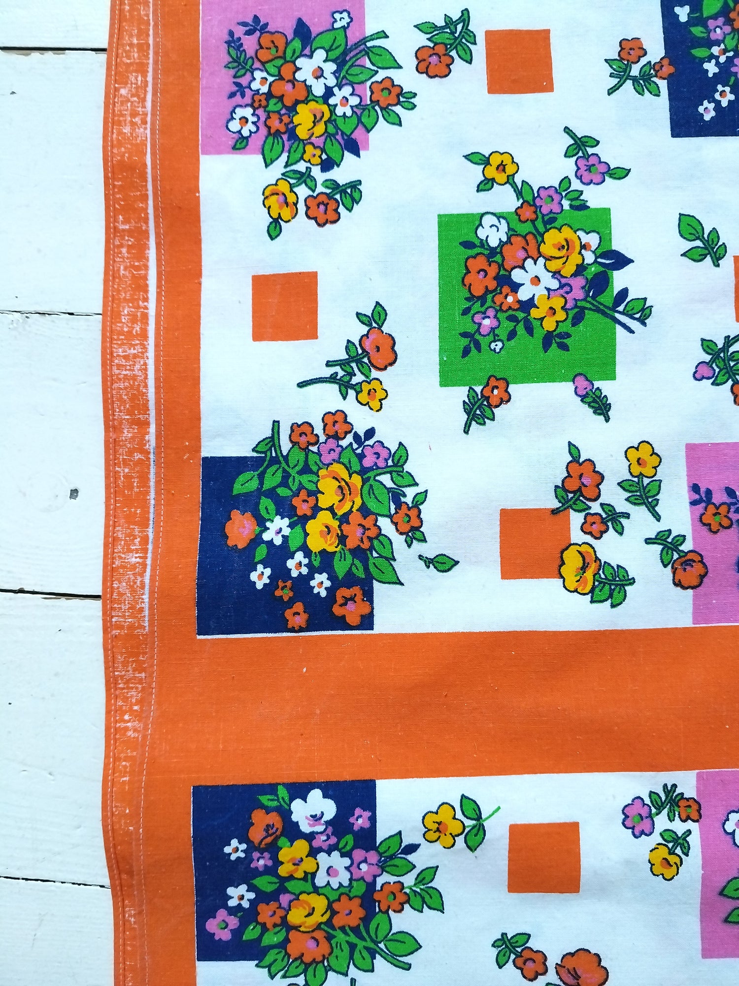 Petite nappe carrée en coton - cetaitmieuxavant