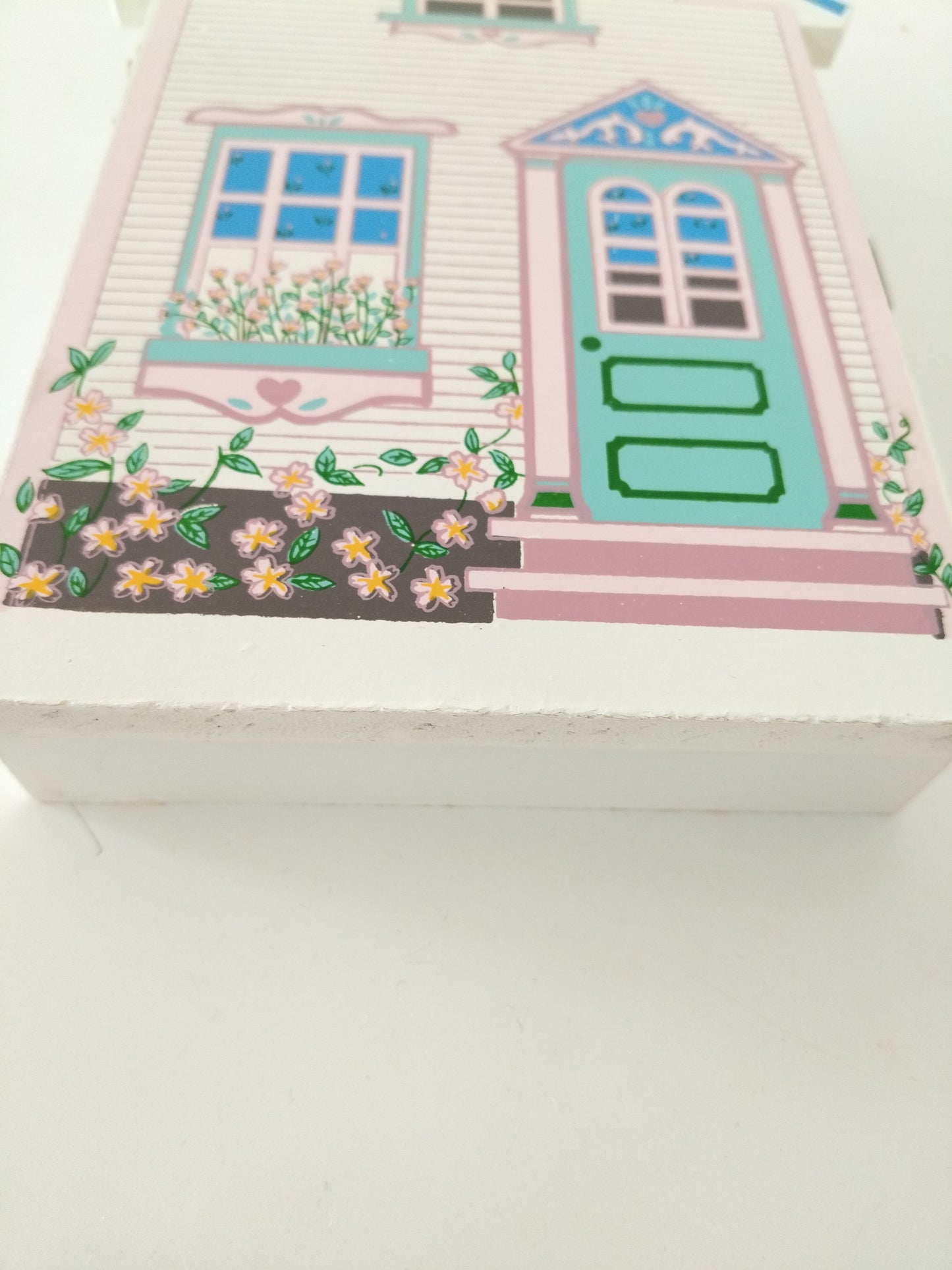 Boîte à clés murale en bois