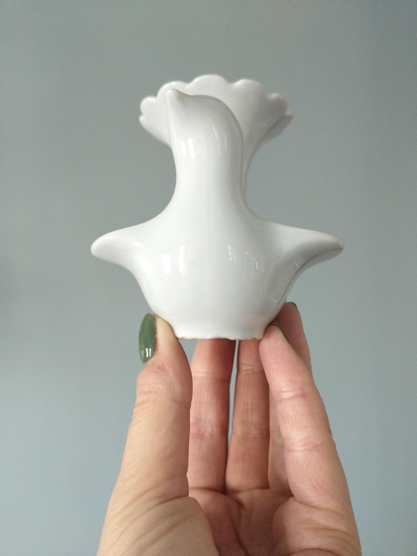 Soliflore/ petit vase colombe en porcelaine Bareuther Bavaria