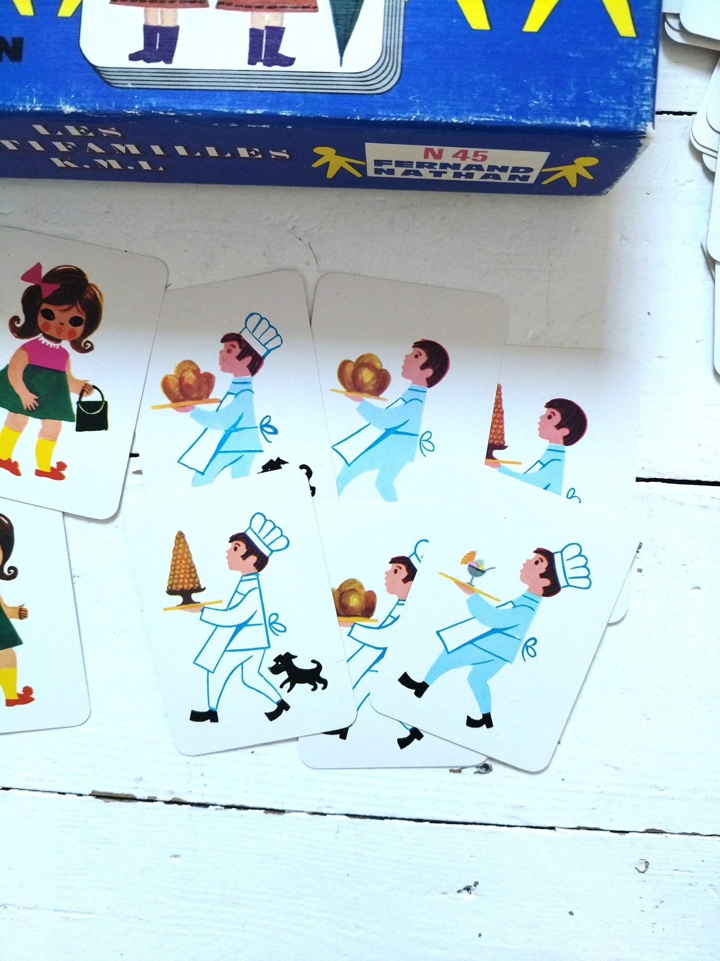 Jeu les multifamilles par Fernand Nathan 70's
