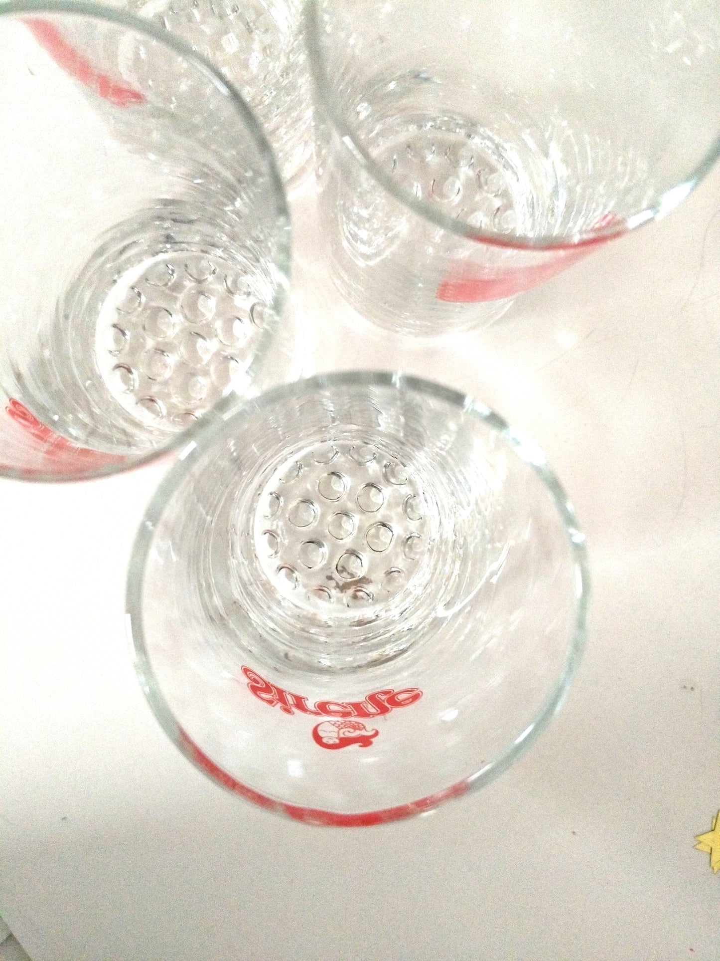 4 verres publicitaires Sirène limonade (2 sets disponibles)