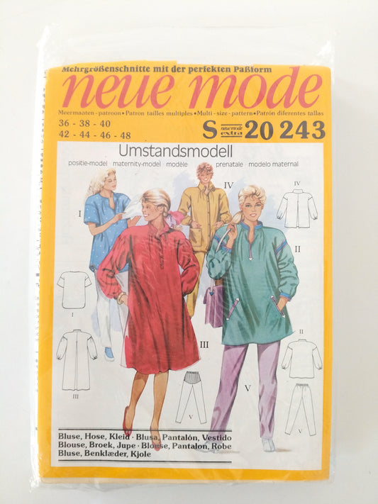 Patrons Neue Mode 20 243 blouse, pantalon et robe