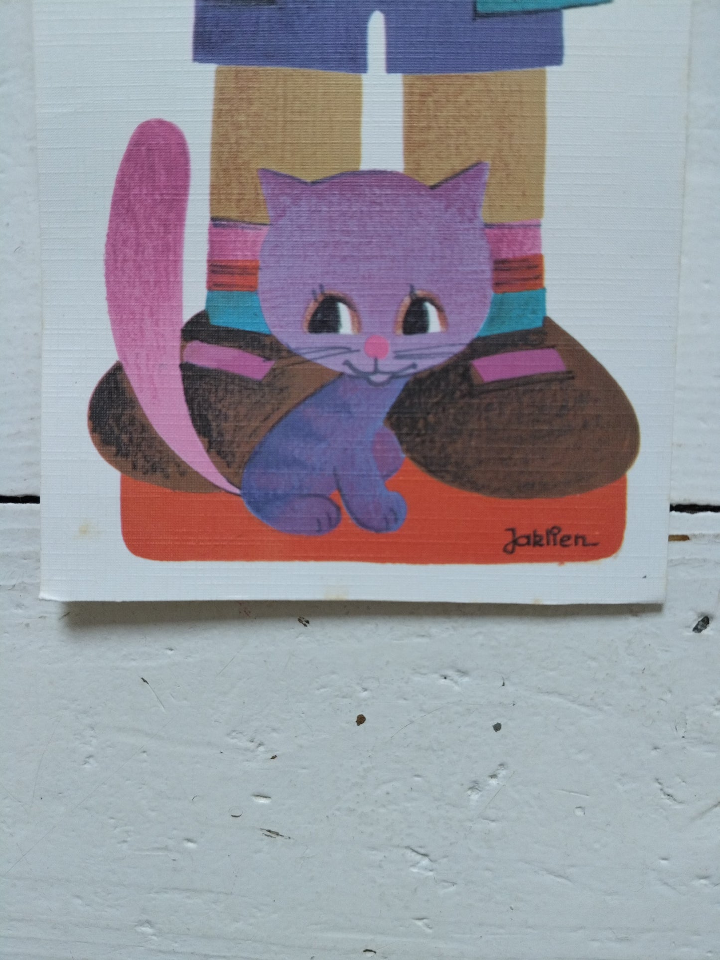 Ancienne carte postale Jaklien Moerman 70's au choix