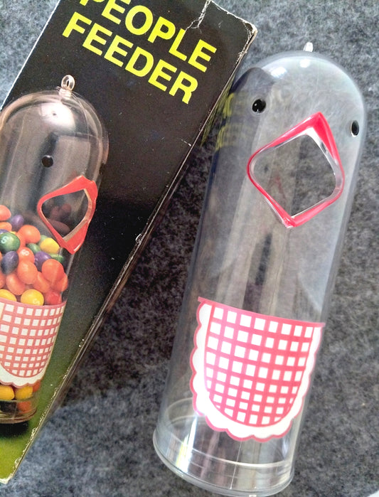 Distributeur de friandises oiseau "people feeder" en plastique Hong Kong - cetaitmieuxavant