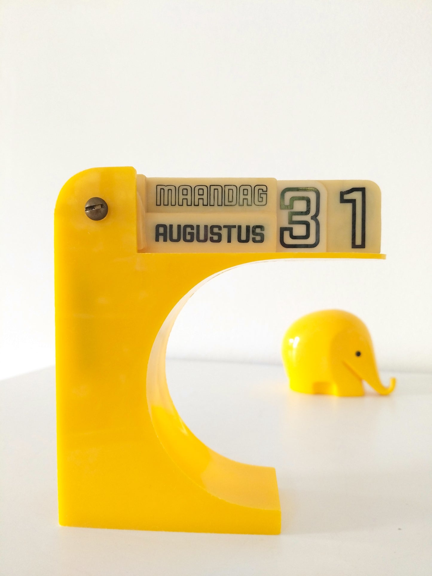 Calendrier perpétuel en plastique UK design en néerlandais