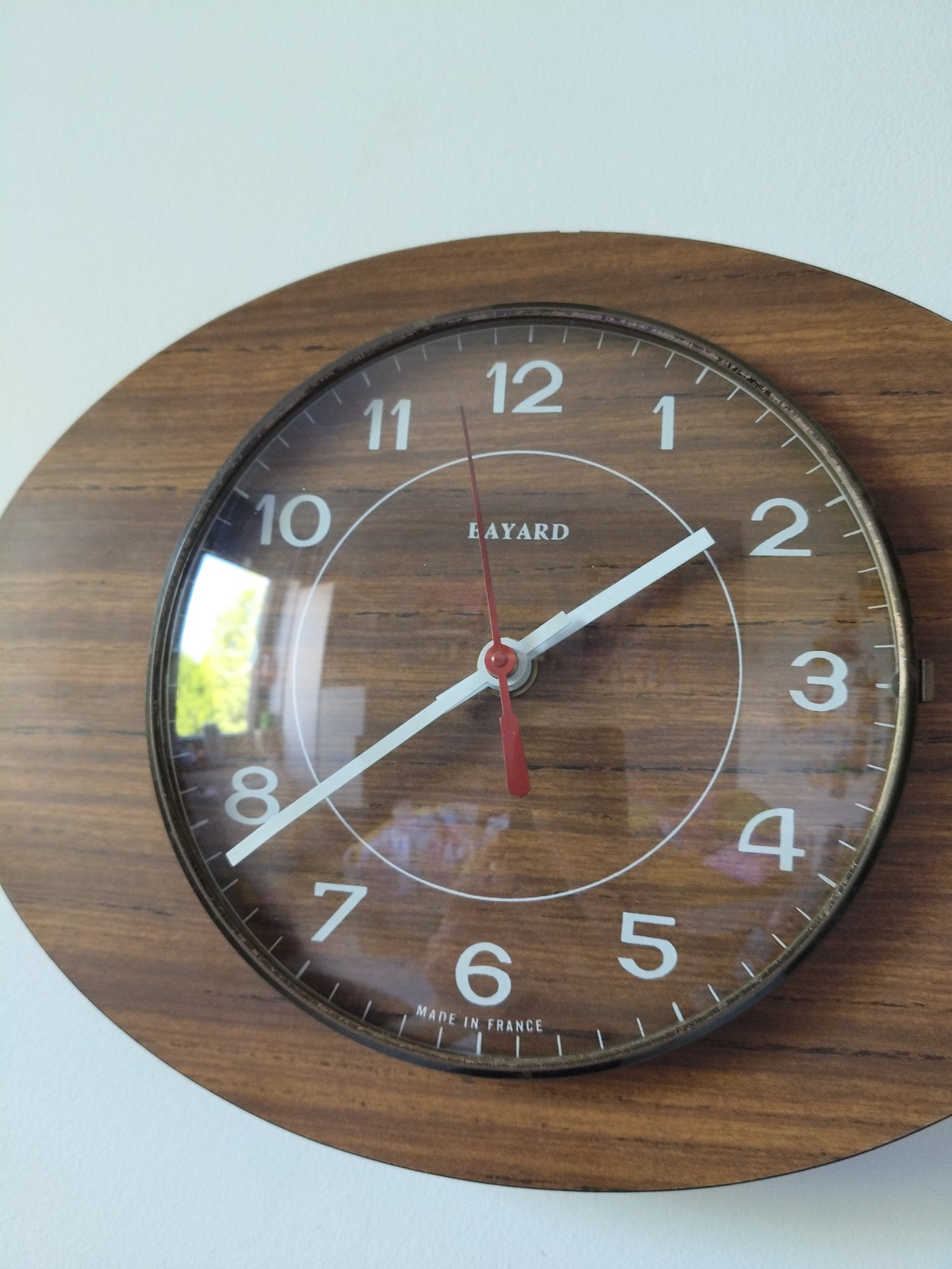 Horloge en formica Bayard France - cetaitmieuxavant