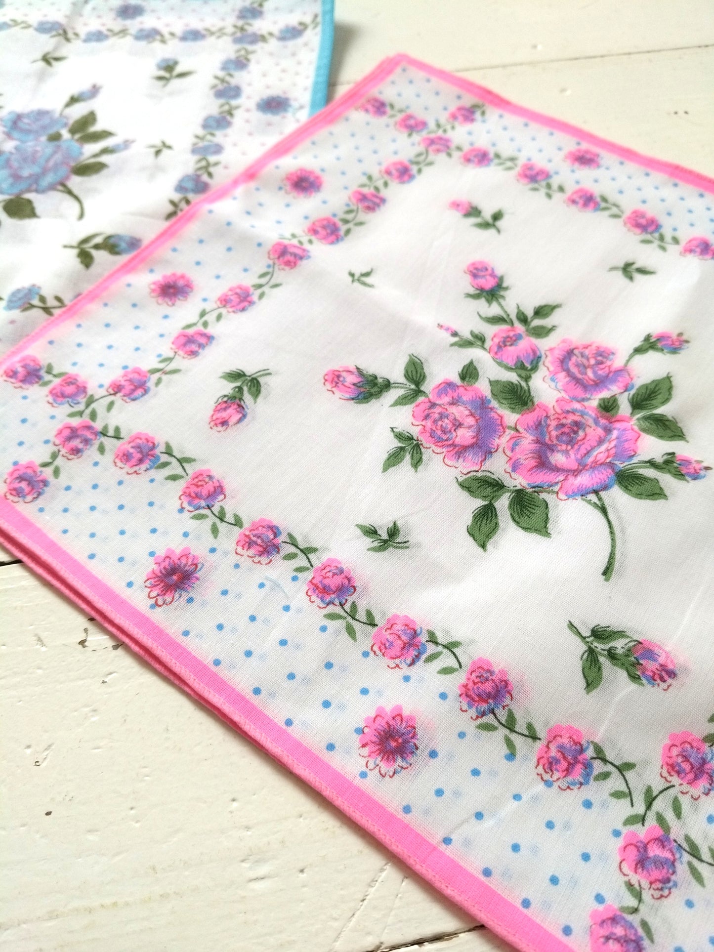 Mouchoir de poche en coton à l'unité (4 dispos)