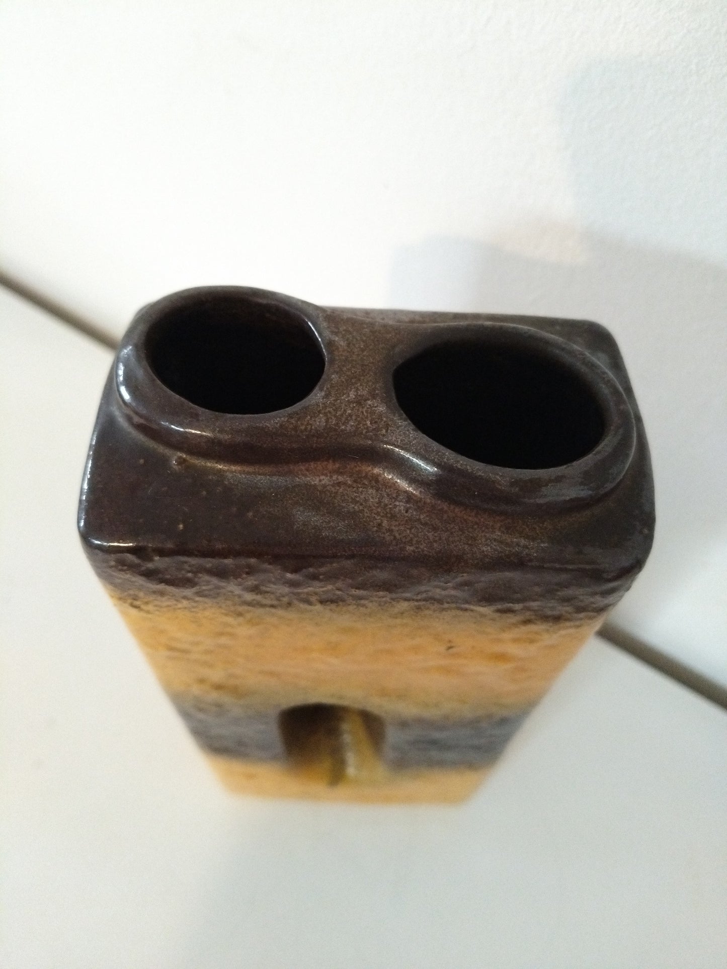 Vase en céramique Ü Keramik 1445-21 West Germany