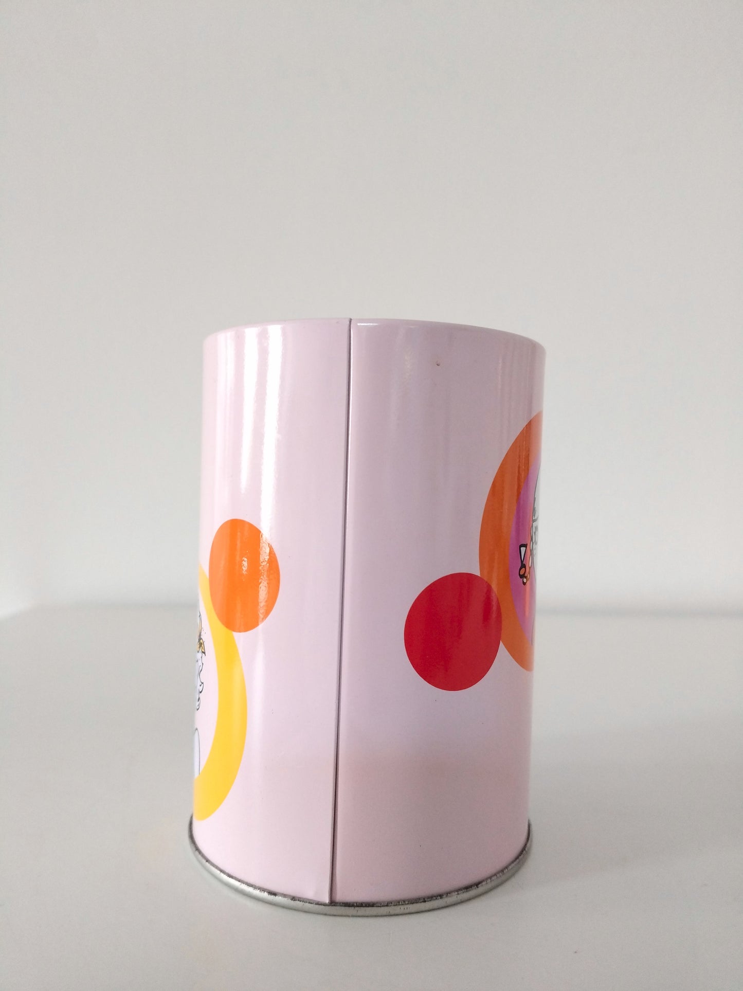 Pot à stylos/ crayons/ pinceaux métallique Corinne Cobson 90's