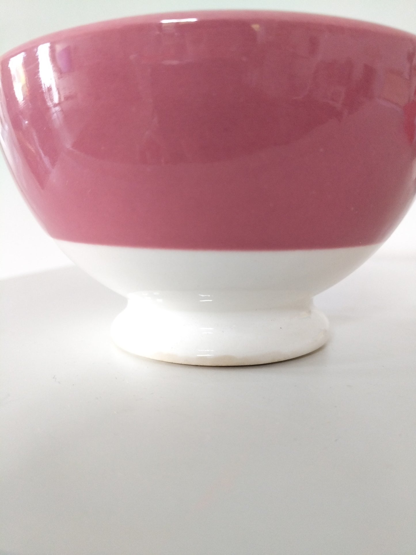 Ensemble de 3 bols anciens en porcelaine Boch la Louvière