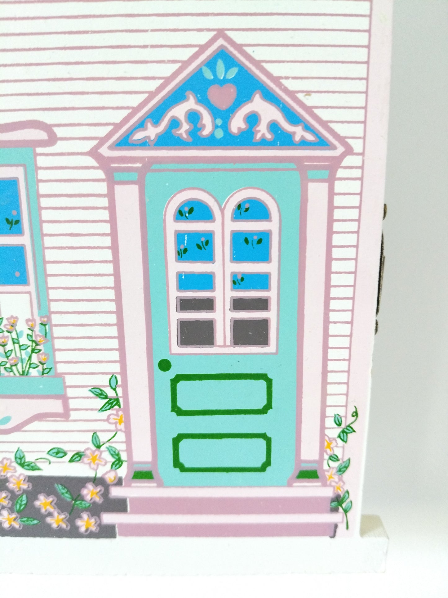 Boîte à clés murale en bois
