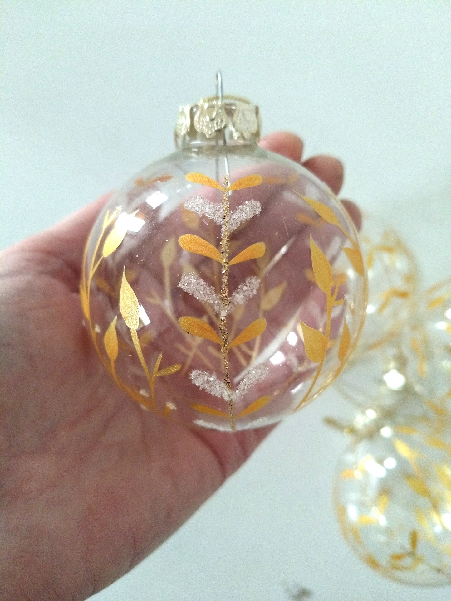 4 boules en verre Ikea Julen 2004