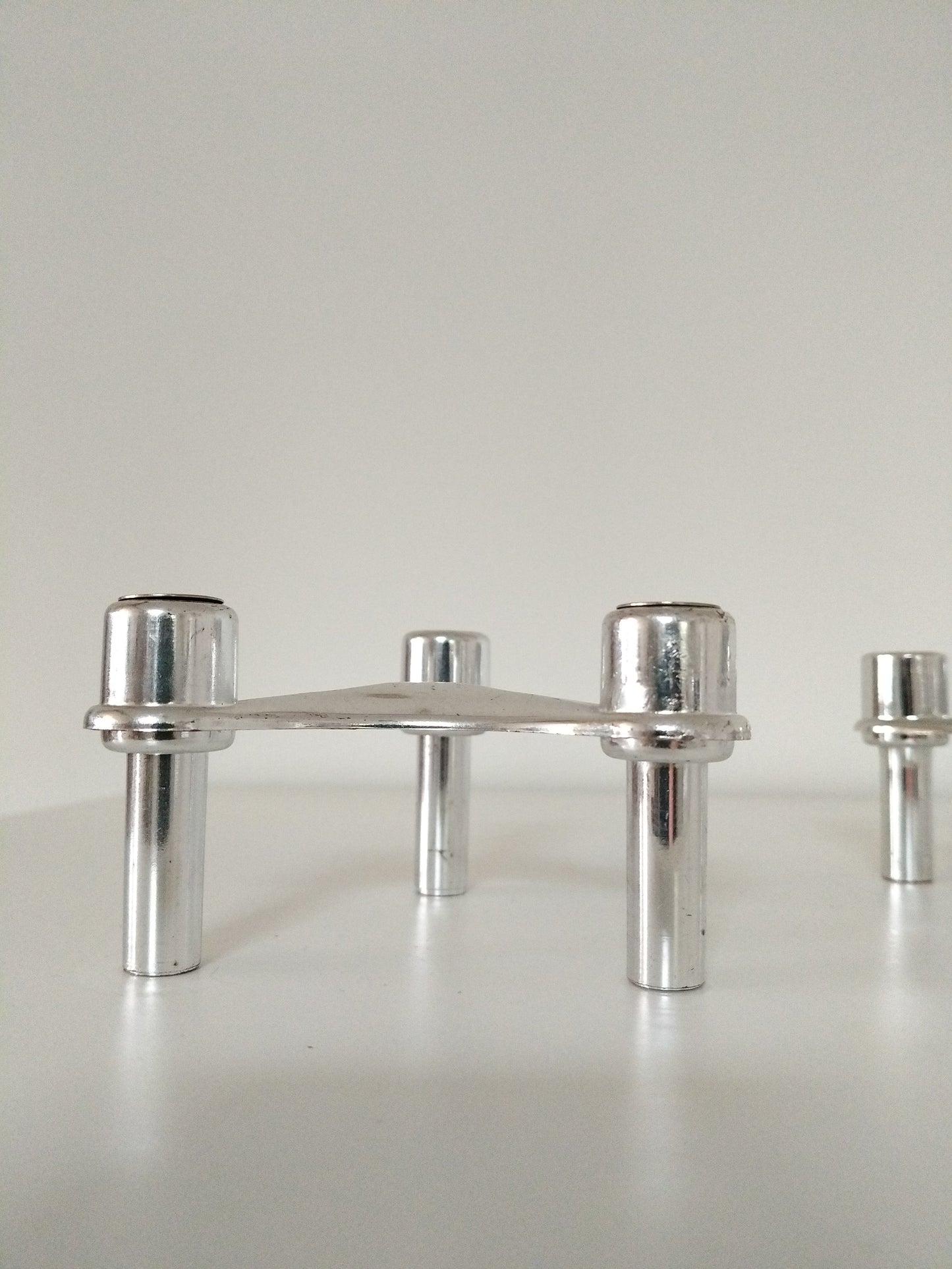 Ensemble de 3 bougeoirs en plastique Seca