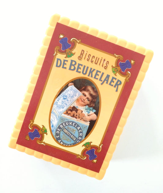 Boîte à lunch publicitaire petit beurre De Beukelaer
