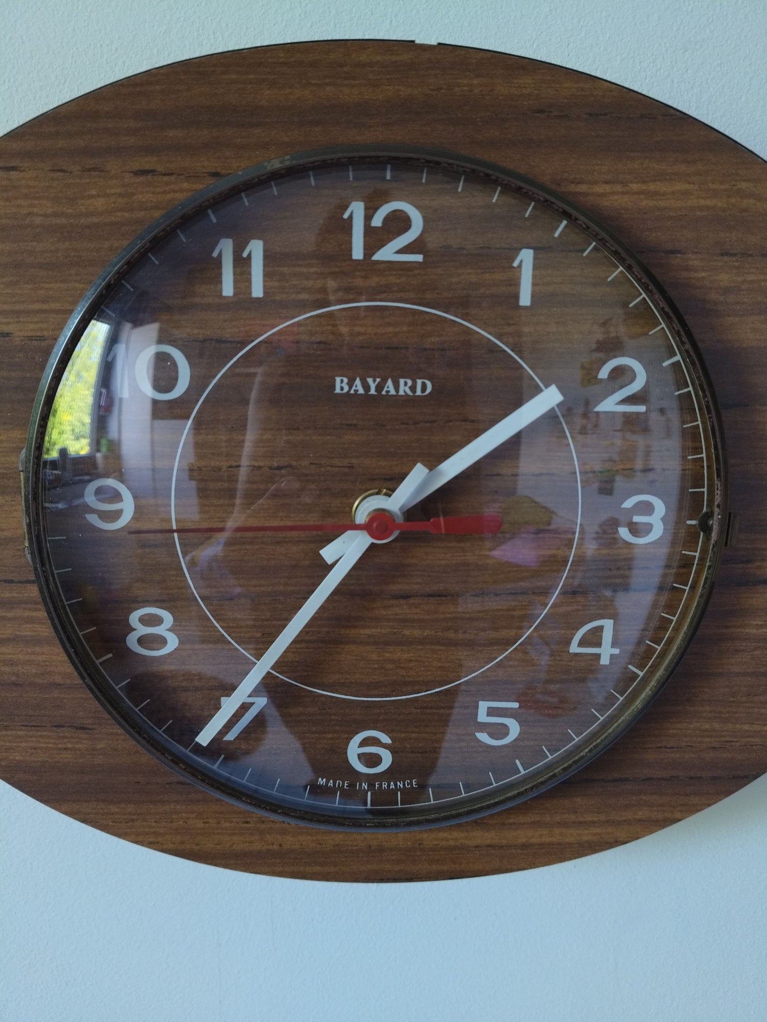 Horloge en formica Bayard France - cetaitmieuxavant